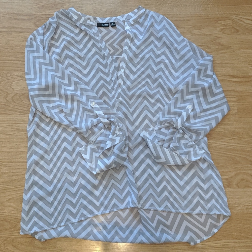 ANA Chevron Blouse
